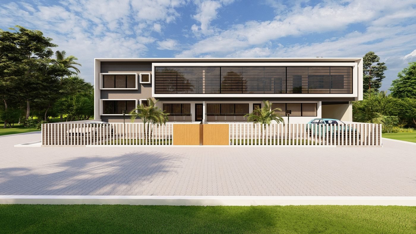 Projecto 06 — edifício residencial com 4 apartamentos